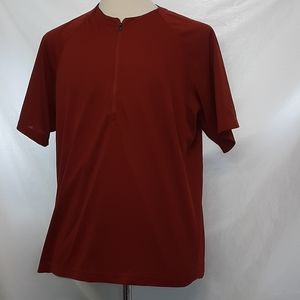 Nice 1/4 Zip ARC'TERYX Short Sleeve Shirt Lg